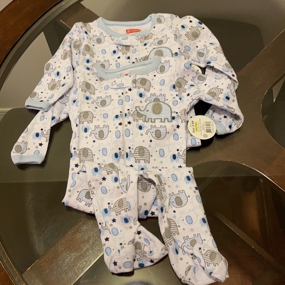 Swiggles infant pajama onesies - Picture 4 of 5